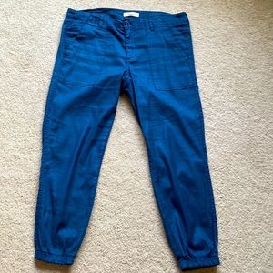 Level 99 utility linen joggers size 30